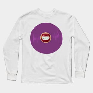 GUTS Purple Vinyl Sticker Long Sleeve T-Shirt